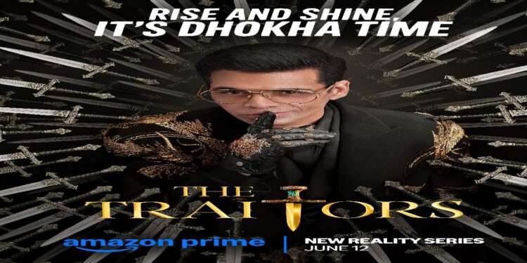 Prime Video unveils launch date for its biggest Indian Reality Series, The Traitors, with an exciting teaser featuring host Karan Johar’