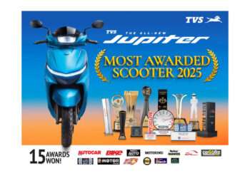 TVS Jupiter 110 Becomes India’s most awarded scooter; launches an All AI campaign to celebrate this milestone.
