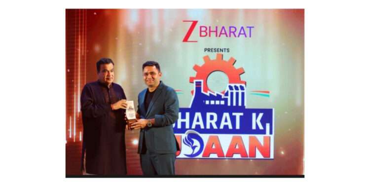 KDM Wins Zee Bharat Ki Udaan Award for Bharat Ka Charger Maha Kumbh Initiative