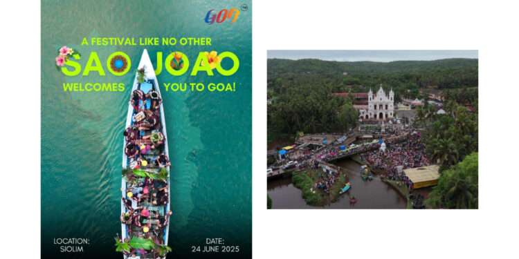 Goa Tourism to Host Grand Siolim São João Boat Festival 2025 on 24th June