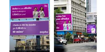 Libas and Zepto Light Up Mumbai with Witty Billboard Campaign That’s Stopping Traffic