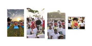 Nick and Sonic Inspire Young India at Vizag’s Mega Yoga Day Celebration with Prime Minister Modi