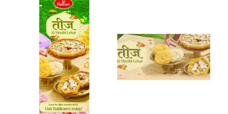 Haldiram’s Launches ‘Teej ki Meethi Lehar’ Campaign with Exquisite Ghewar and Feni Gifting Hampers