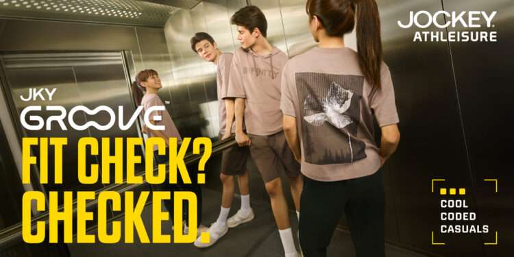 Jockey redefines youthful athleisure wear through the Launch of ‘JKY GrooveTM’ collection.