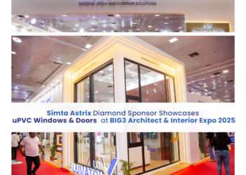 Simta Astrix Shines as Diamond Sponsor at Architect & Interior Expo 2025 with Immersive Display of uPVC Windows, Doors & Interiors