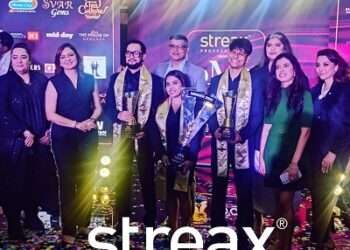 Streax Professional Crowns Priyanka Sinha as Hairstyle Icon 2025 at OMG Face of the Year Grand Finale