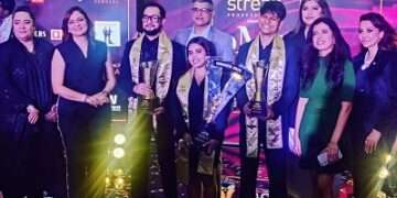 Streax Professional Crowns Priyanka Sinha as Hairstyle Icon 2025 at OMG Face of the Year Grand Finale
