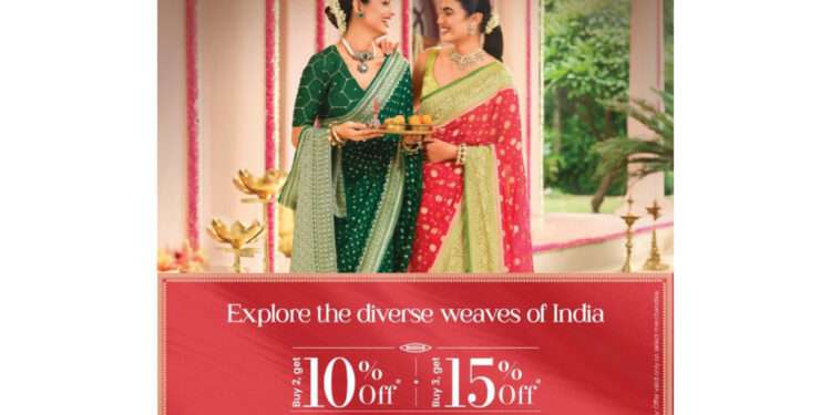Taneira Celebrates Independence Day with Handcrafted Saree Showcase and Festive Offers