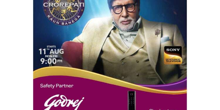Godrej Locks & Architectural Solutions Partners with Kaun Banega Crorepati Season 17 as Official Safety Partner