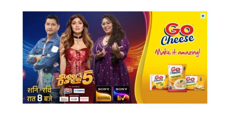 Go Cheese Joins Hands with Sony Entertainment Television’s Super Dancer Chapter 5