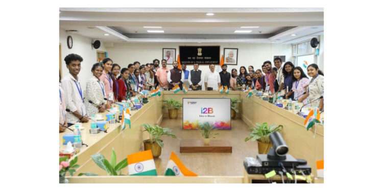 Mansukh Mandaviya Launches Nambiar Group’s i2B to Channel Youth Ideas into Action for Viksit Bharat