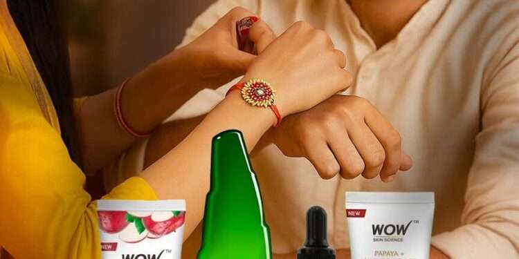 WOW Skin Science Teams Up with MMTC-PAMP, IS.U & Pouls of Art for Exclusive Raksha Bandhan Gift Hamper