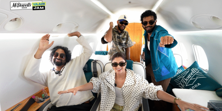 House of McDowell’s Soda Yaari Jam Takes Friendship Day Celebrations to 36,000 Feet