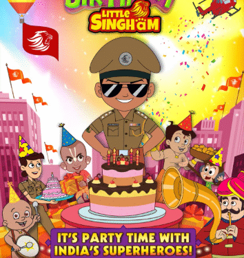 Bollywood Stars Join POGO’s Grand Birthday Bash for Little Singham