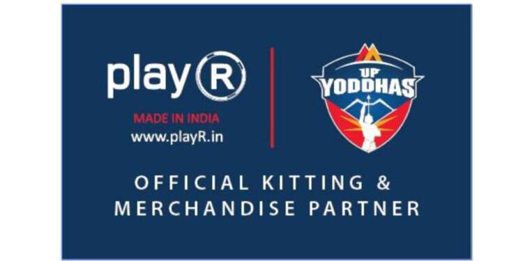 playR Named Official Kitting and Merchandise Partner of UP Yoddhas for Pro Kabaddi League Season 12