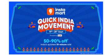 Instamart Unveils Quick India Movement – India’s Fastest Mega Sale from September 19