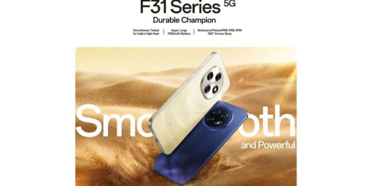 OPPO F31 Series Set to Launch in India: Mid-Range Smartphones Built for Extreme Heat, Durability, and Productivity
