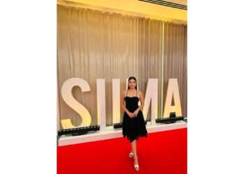 Nyrraa M Banerji Shines at SIIMA Awards 2025, Celebrating Her Pan-Indian Journey