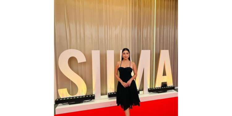 Nyrraa M Banerji Shines at SIIMA Awards 2025, Celebrating Her Pan-Indian Journey