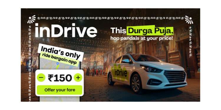 Celebrate Durga Puja in Kolkata with inDrive: Fair Rides, Fair Choice, and a Festive Journey