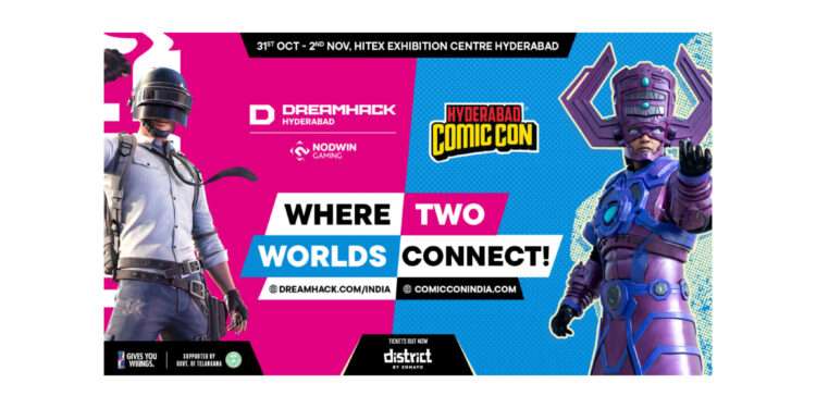 NODWIN Gaming Brings DreamHack India 2025 Back to Hyderabad Comic Con for a Power-Packed Celebration of Gaming and Pop Culture