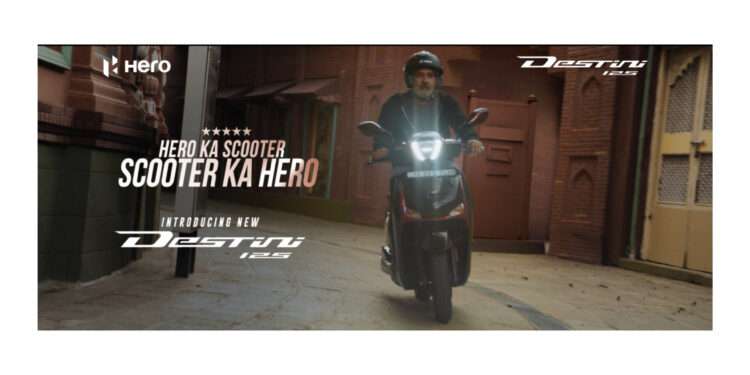 Hero MotoCorp Launches High-Octane Campaign for New Destini 125 Featuring S.S. Rajamouli