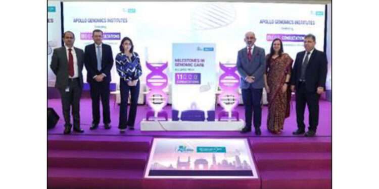 Apollo Hospitals Crosses 11,000 Genomic Consultations, Strengthening Leadership in Precision Medicine