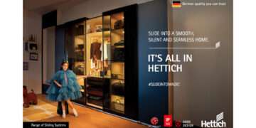 Hettich Showcases Award-Winning Sliding Solutions for Modern Interiors