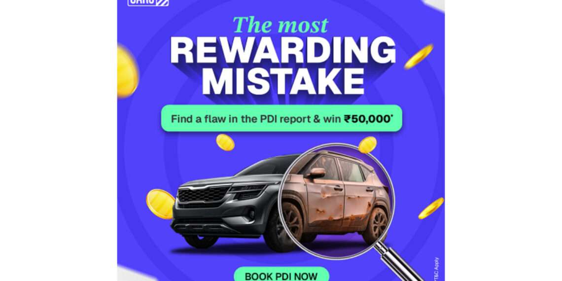 CARS24 Introduces Rs. 50,000 Guarantee on Every Advanced PDI Report, Redefining Trust in Used Car Buying